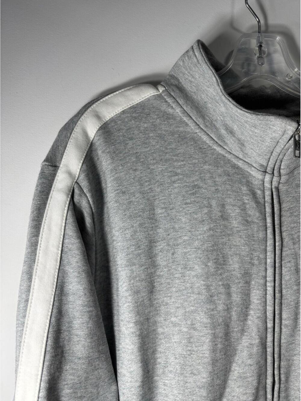 Hudson's Bay CO HBC Gray Sweatshirt Zip-up Men’s Medium - Picture 2 of 15
